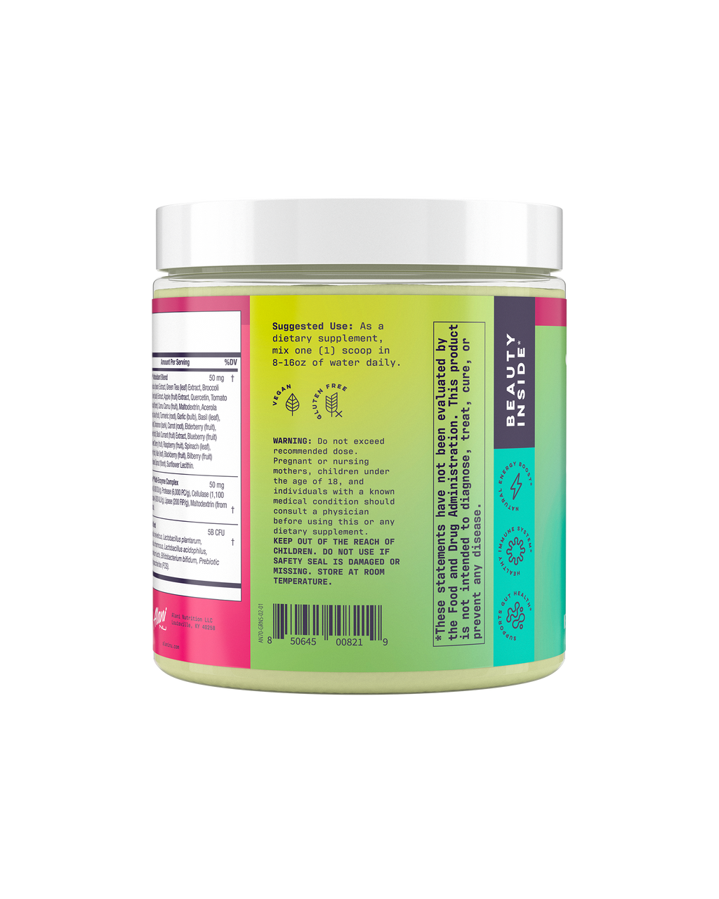 Super Greens - Wild Berry - Morning Ready Gym Drink Mix