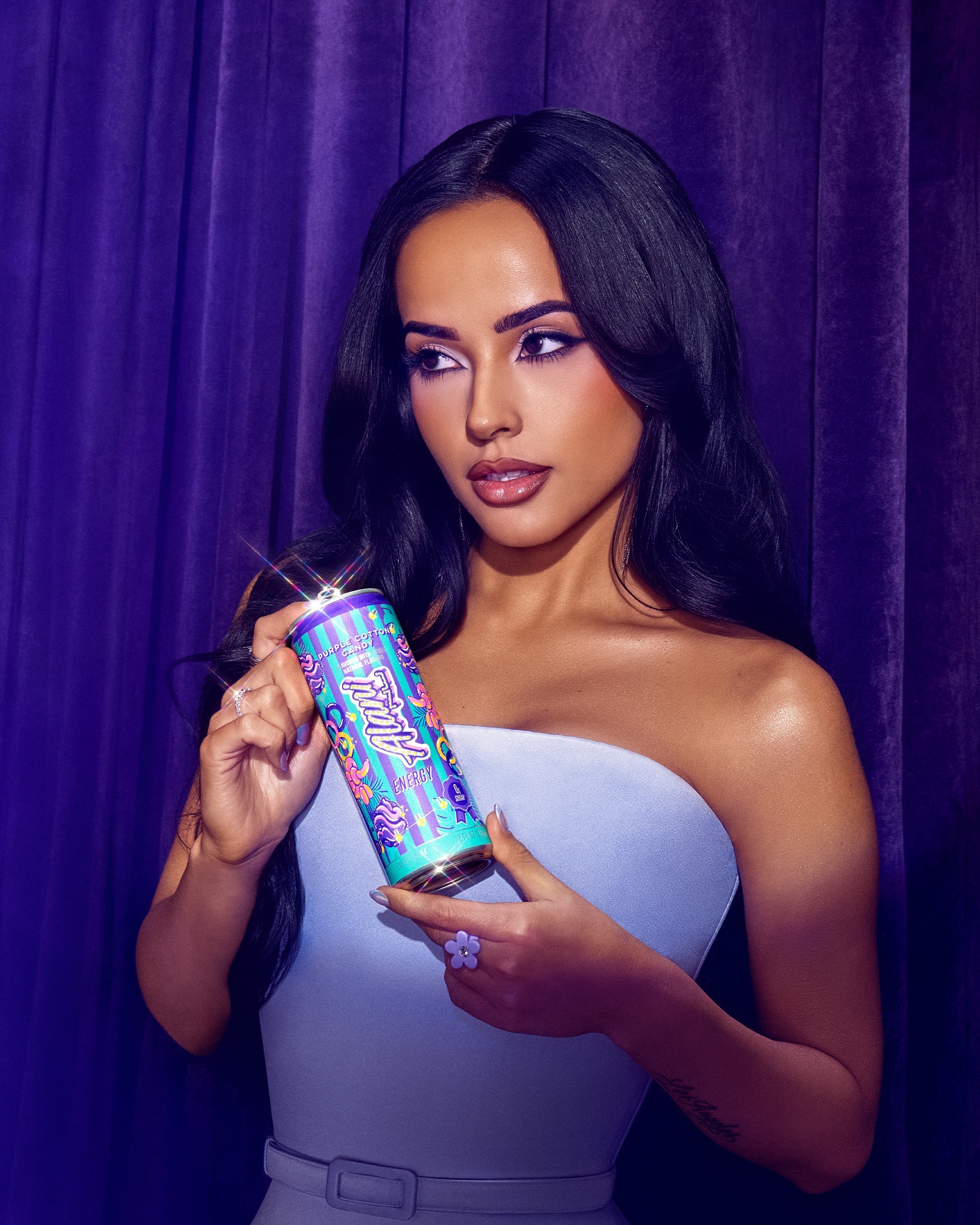 Energy Drink - Purple Cotton Candy - Active Day Protein Drink