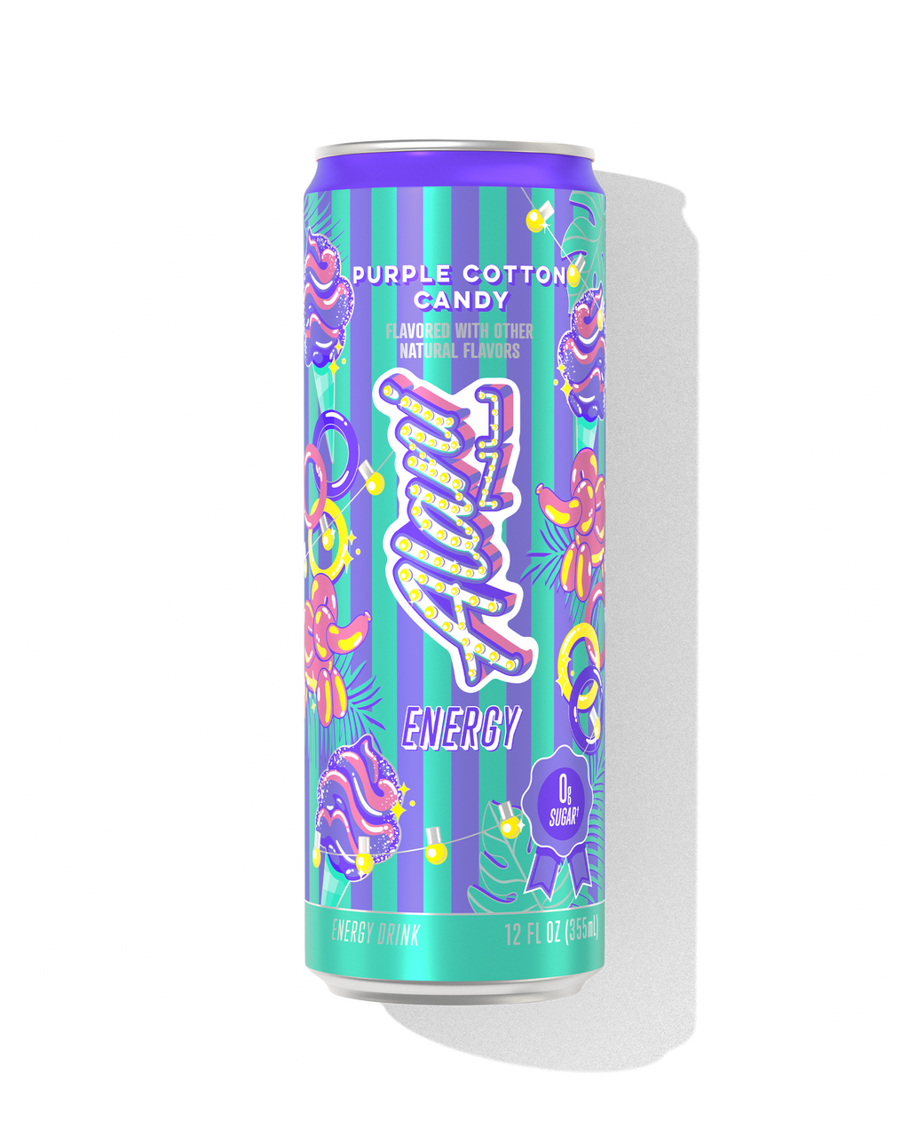Energy Drink - Purple Cotton Candy - Active Day Protein Drink