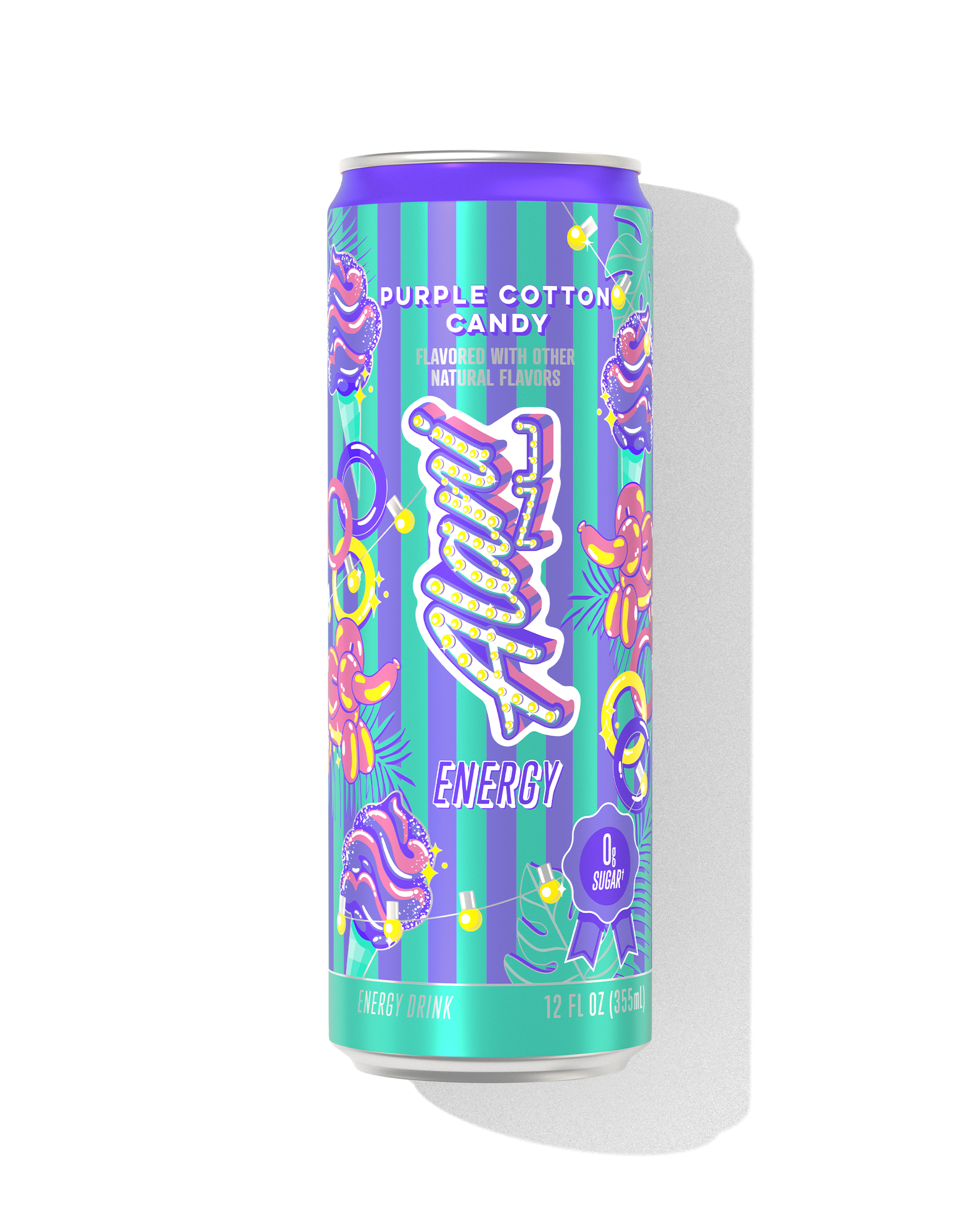 Energy Drink - Purple Cotton Candy - Active Day Protein Drink