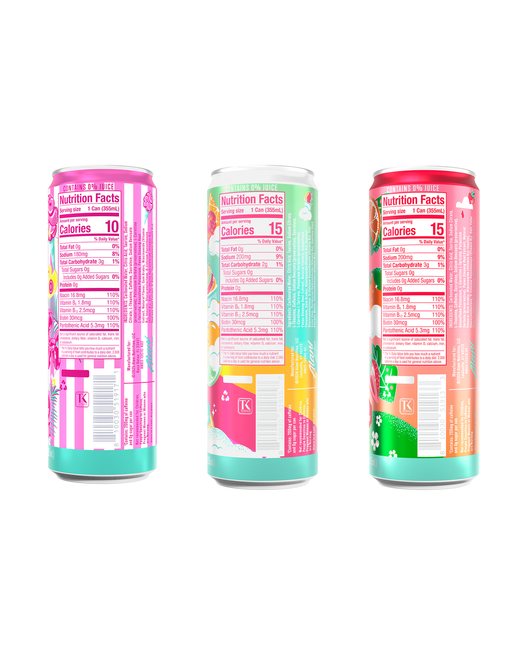 Energy Variety Pack - Dream Trio - Bottle Ready Protein Shake