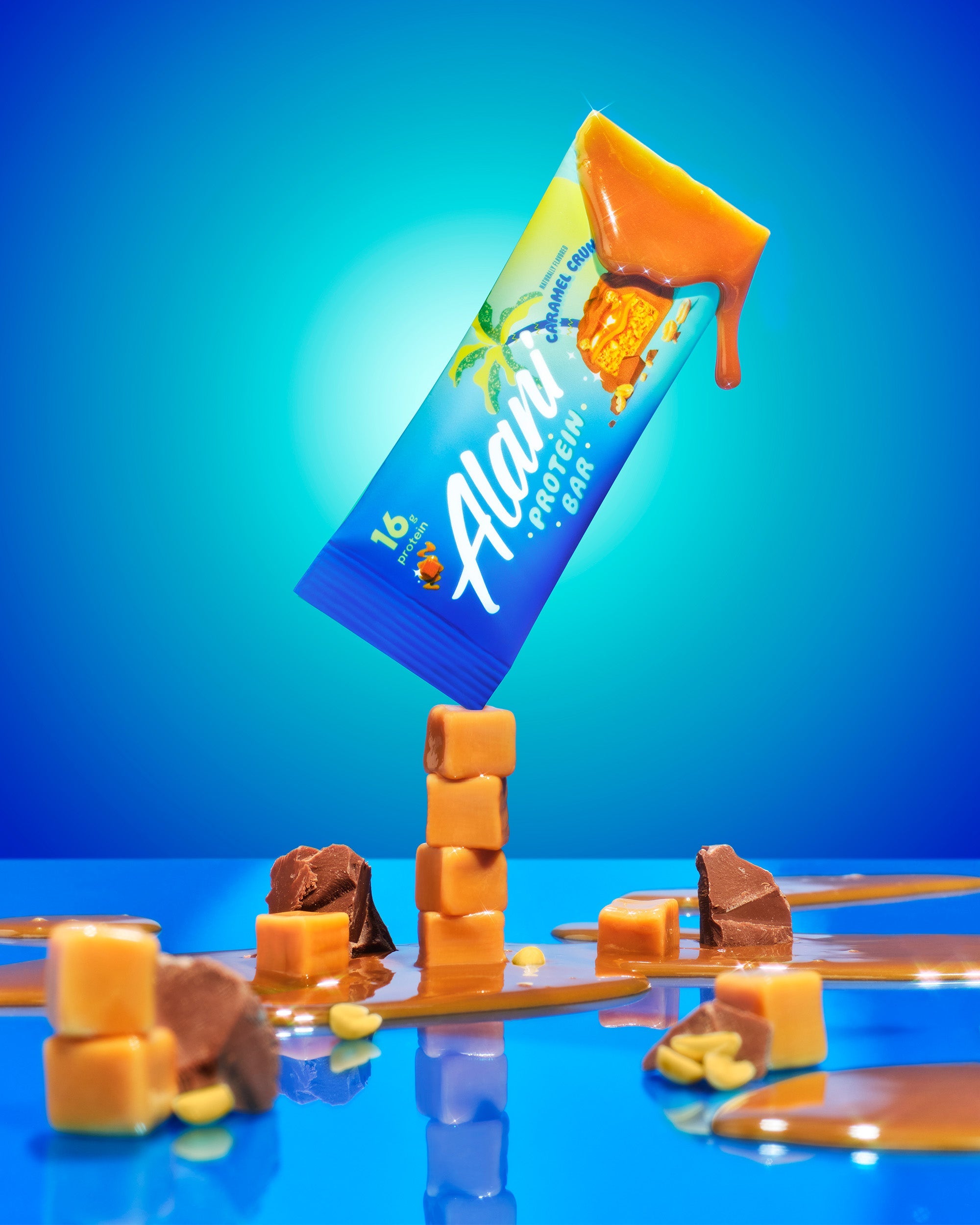 Protein Bar - Caramel Crunch - Travel Ready Sparkling Energy Drink