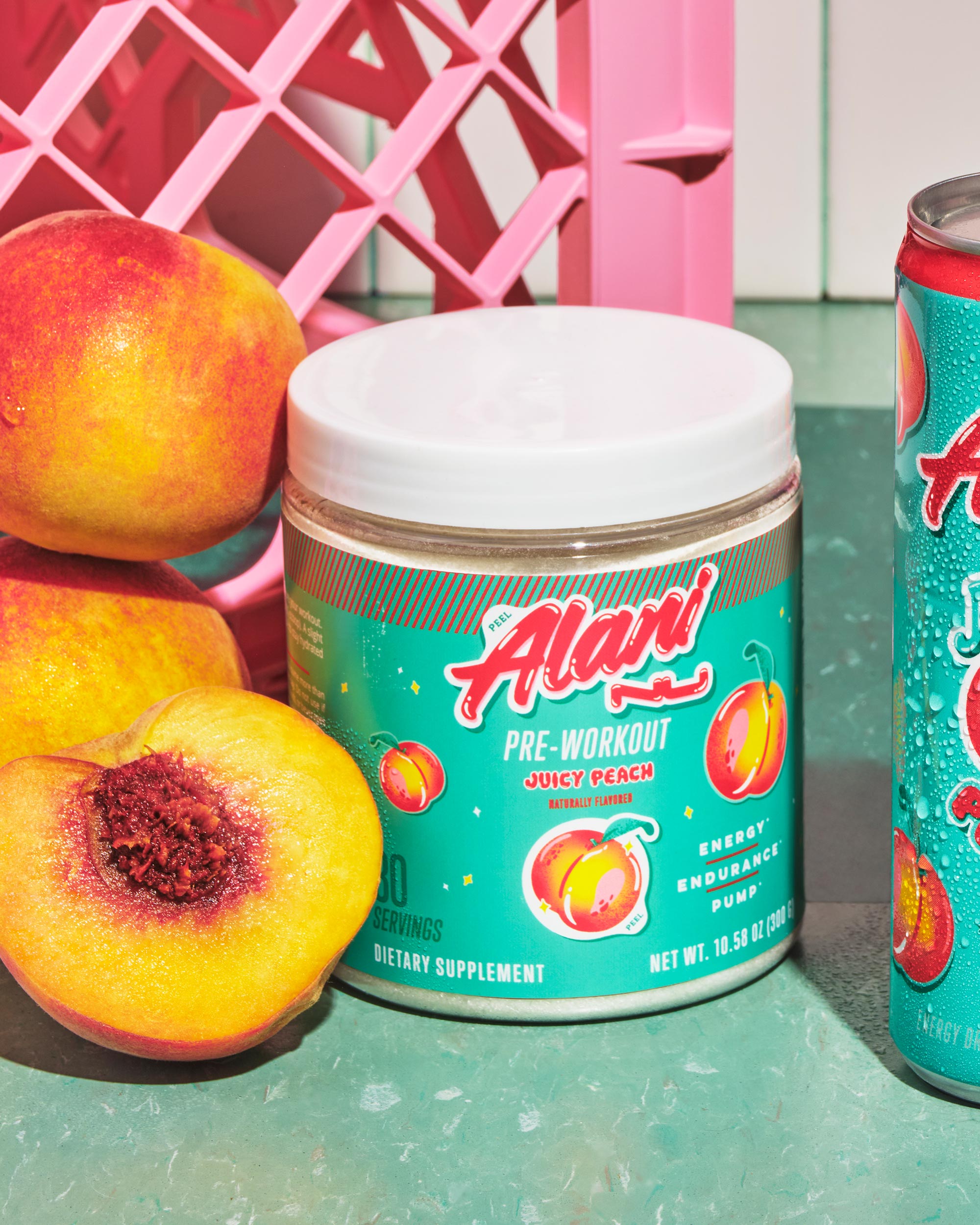 Pre-Workout - Juicy Peach - Smooth Protein Shake