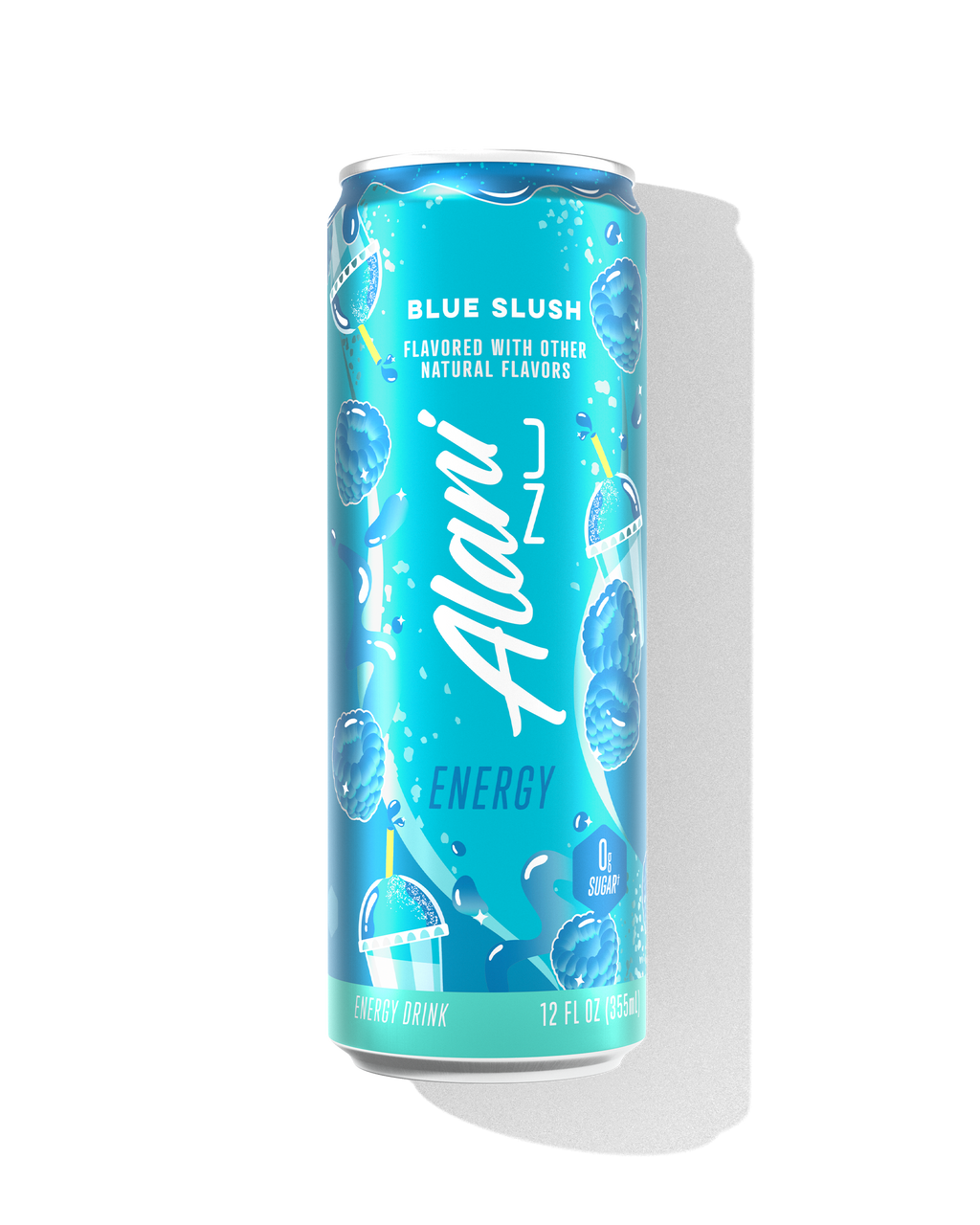 Energy Drink - Blue Slush - Anytime Fruit Flavor Drink