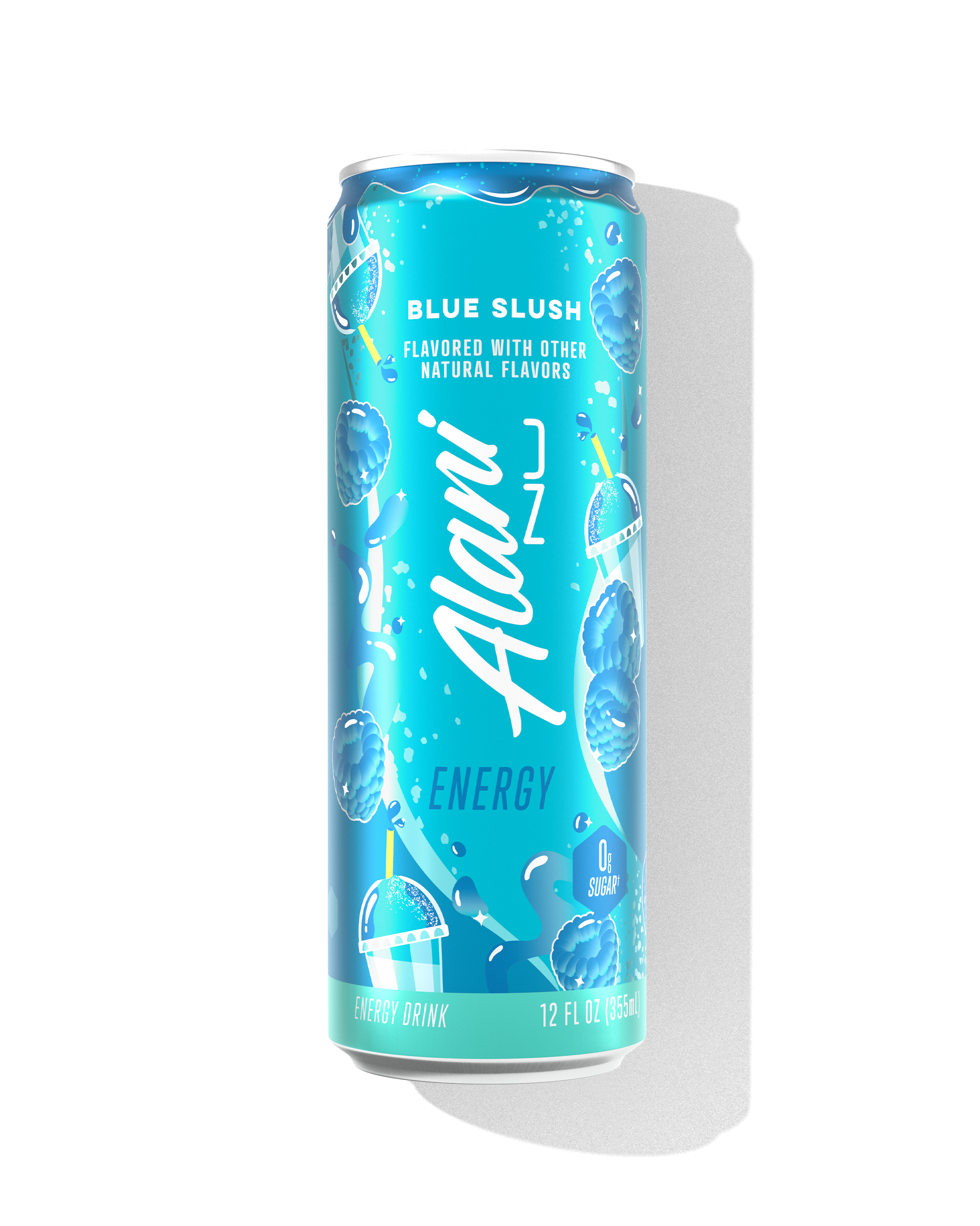 Energy Drink - Blue Slush - Anytime Fruit Flavor Drink