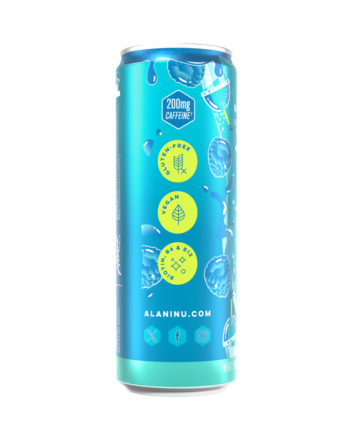 Energy Drink - Blue Slush - Anytime Fruit Flavor Drink