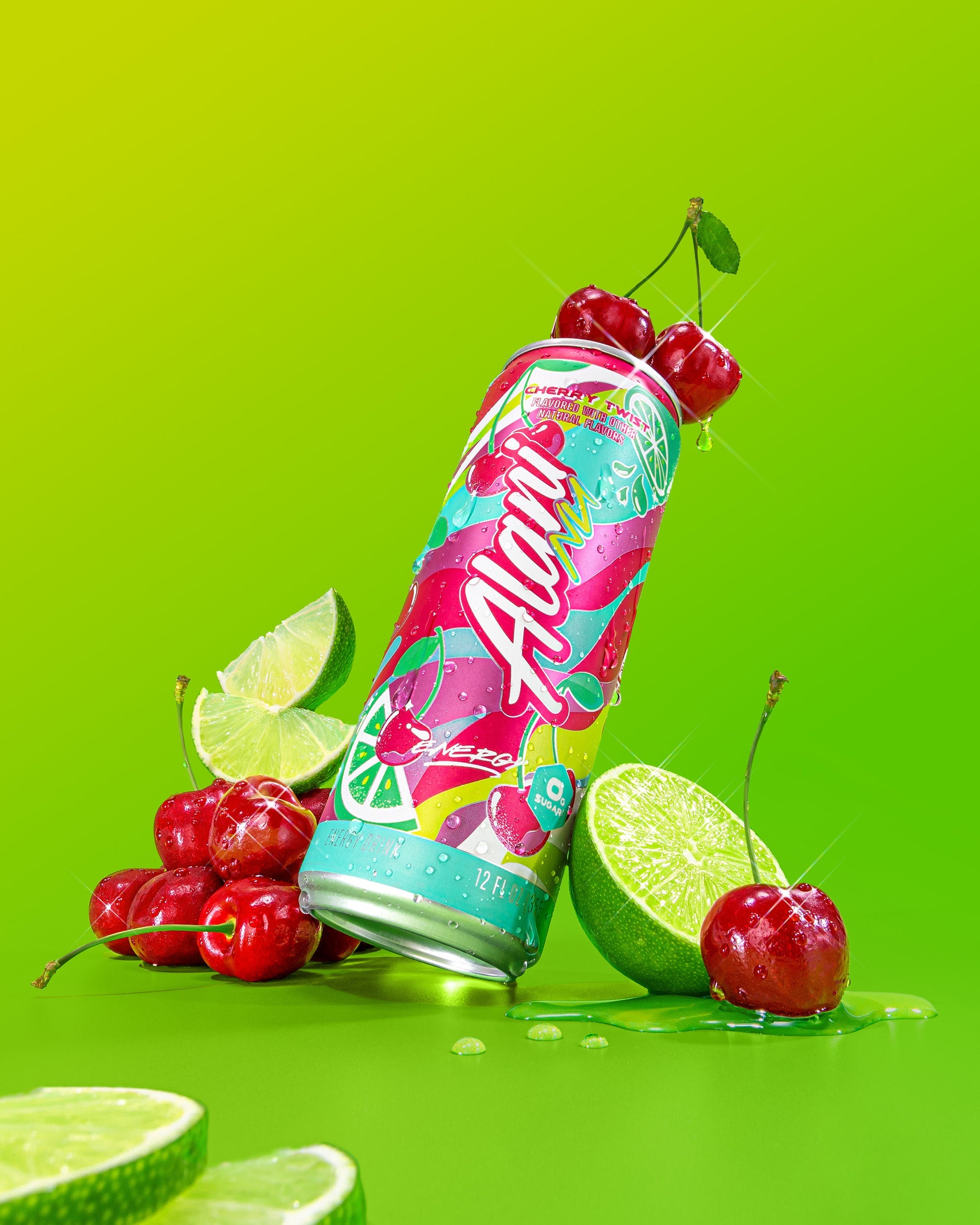 Energy Drink - Cherry Twist - Chilled Fitness Drink Mix