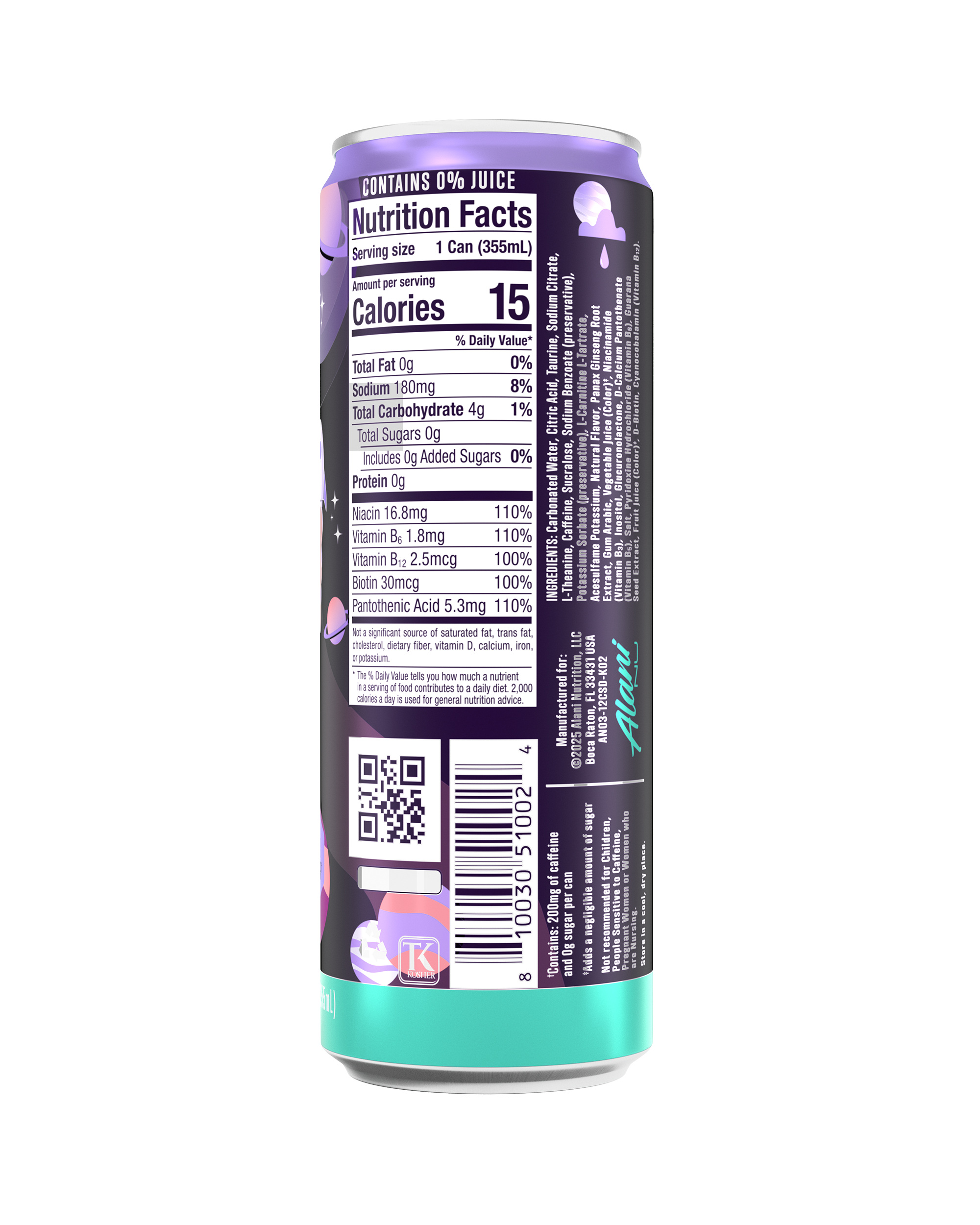 Energy Drink - Cosmic Stardust - Pantry Ready Drink Powder