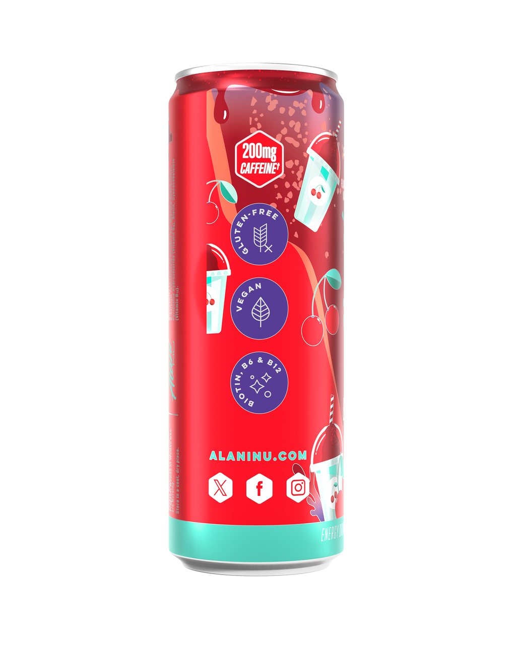 Energy Drink - Cherry Slush - Simple Flavor Drink