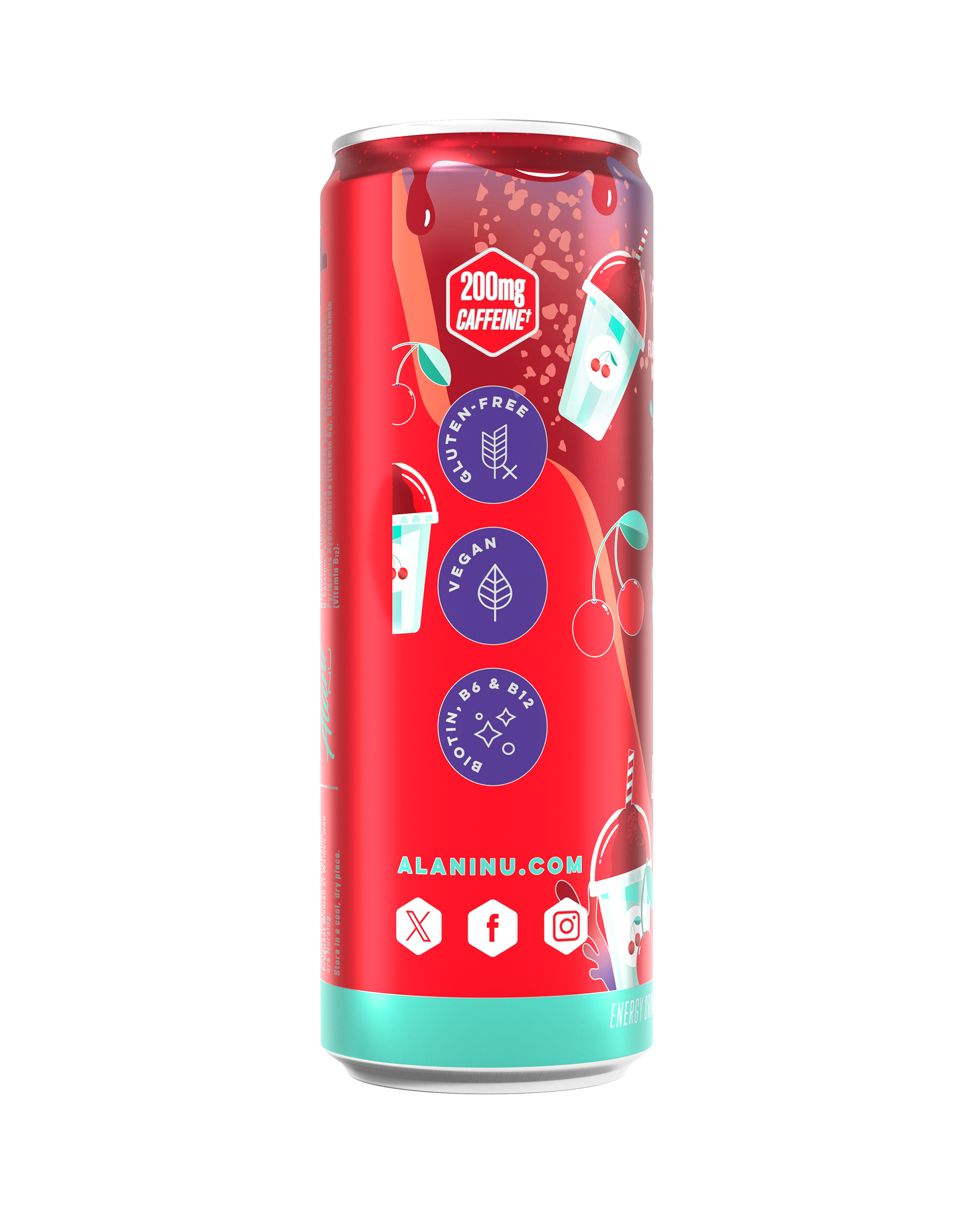 Energy Drink - Cherry Slush - Simple Flavor Drink