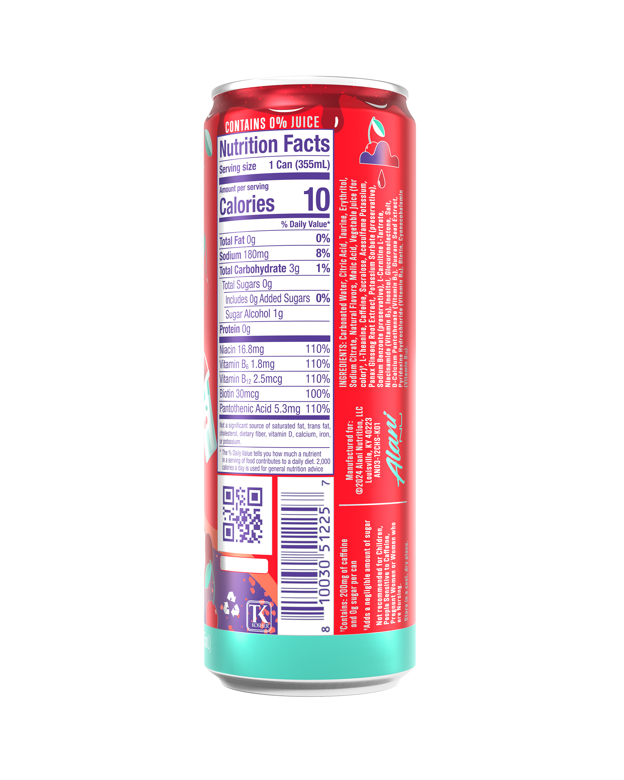 Energy Drink - Cherry Slush - Simple Flavor Drink
