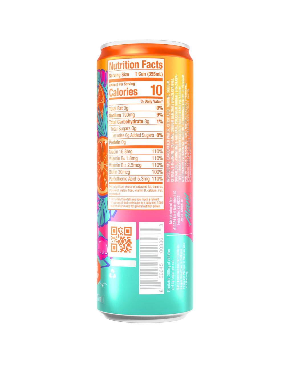Energy Drink - Orange Kiss - Anytime Drink Mix