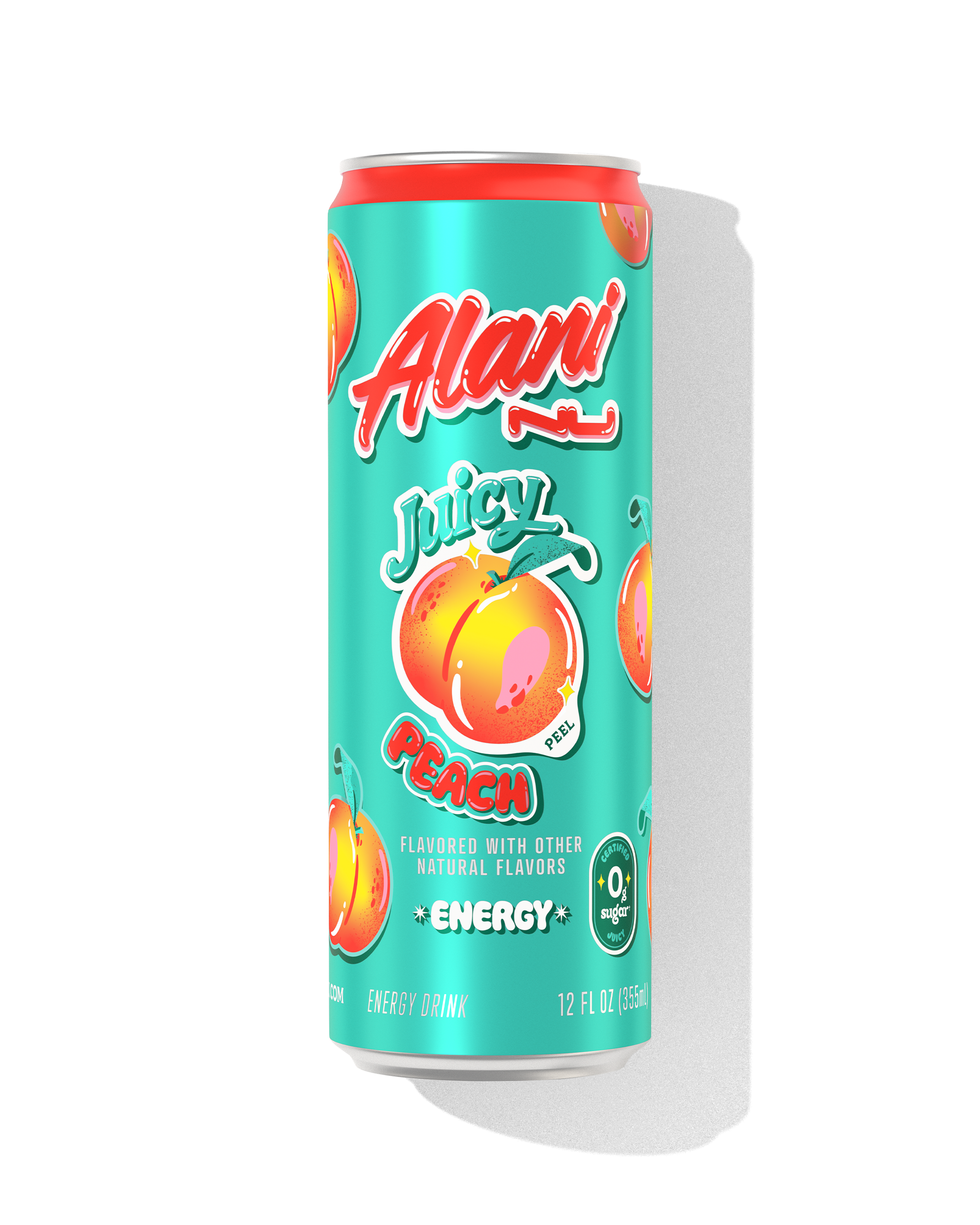 Energy Drink - Juicy Peach - Active Day Ready To Drink Can