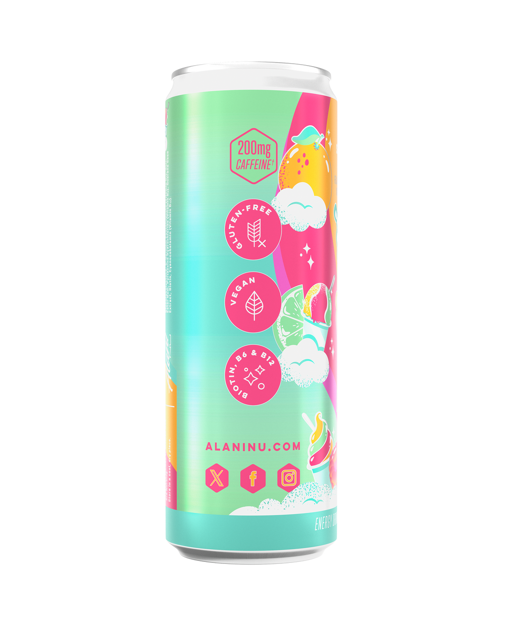Energy Drink - Sherbet Swirl - Chilled Protein Shake