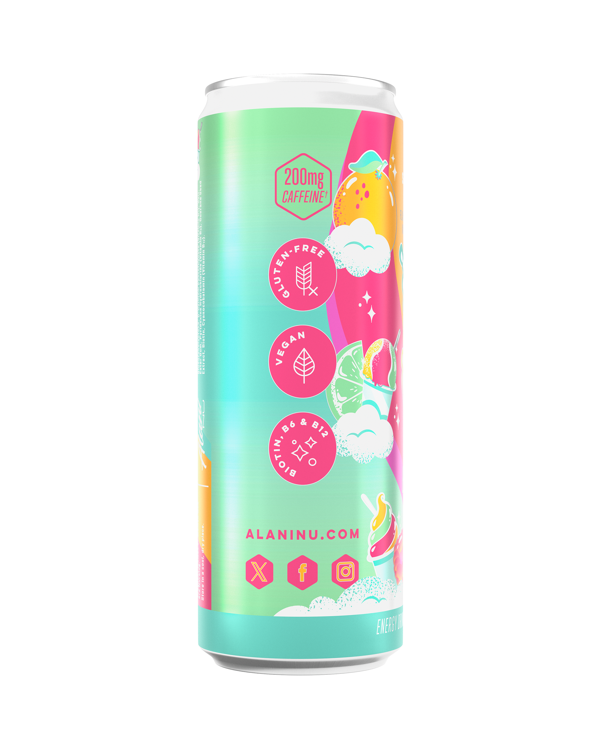 Energy Drink - Sherbet Swirl - Chilled Protein Shake