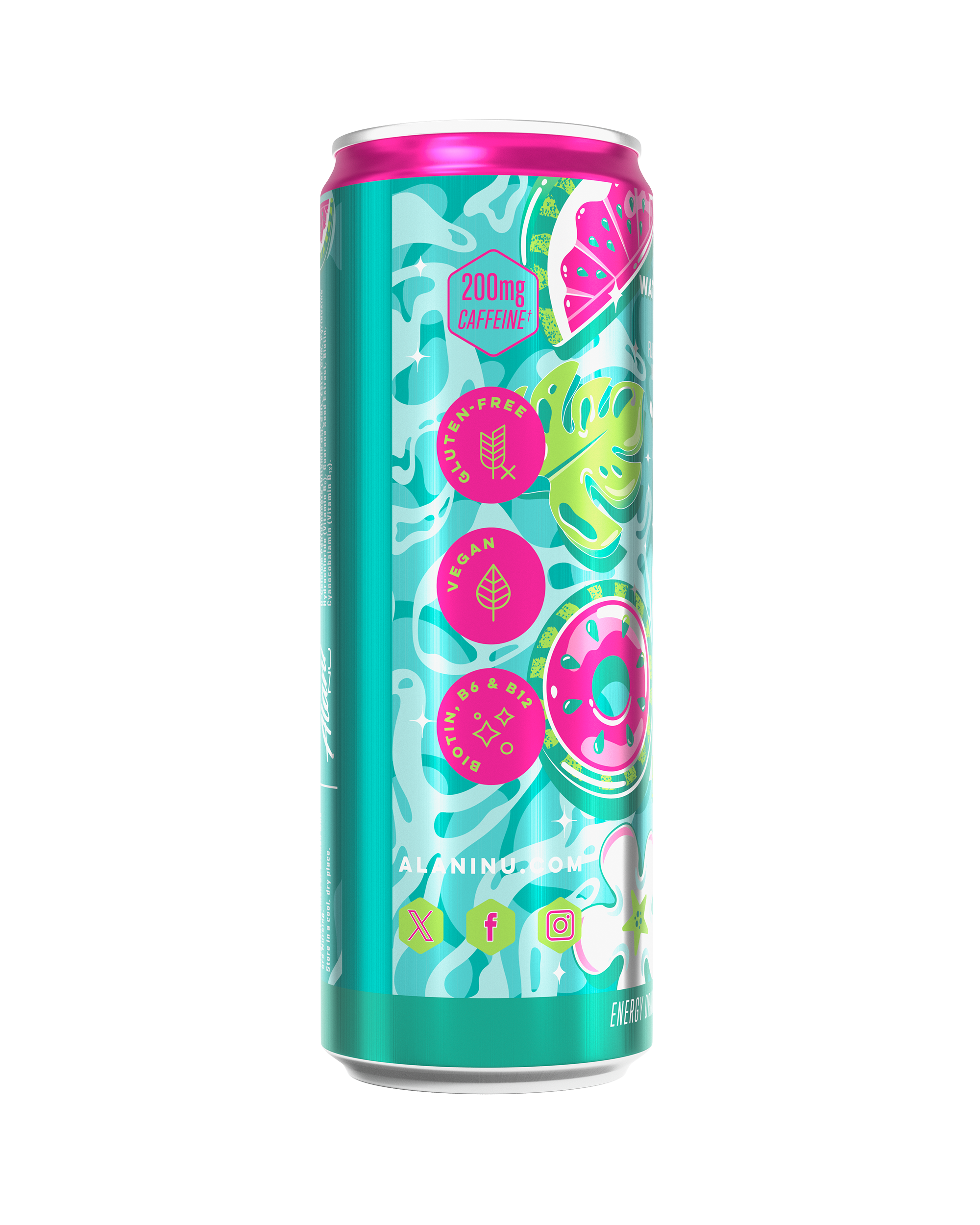 Energy Drink - Watermelon Wave - Pantry Ready Daily Drink Pack