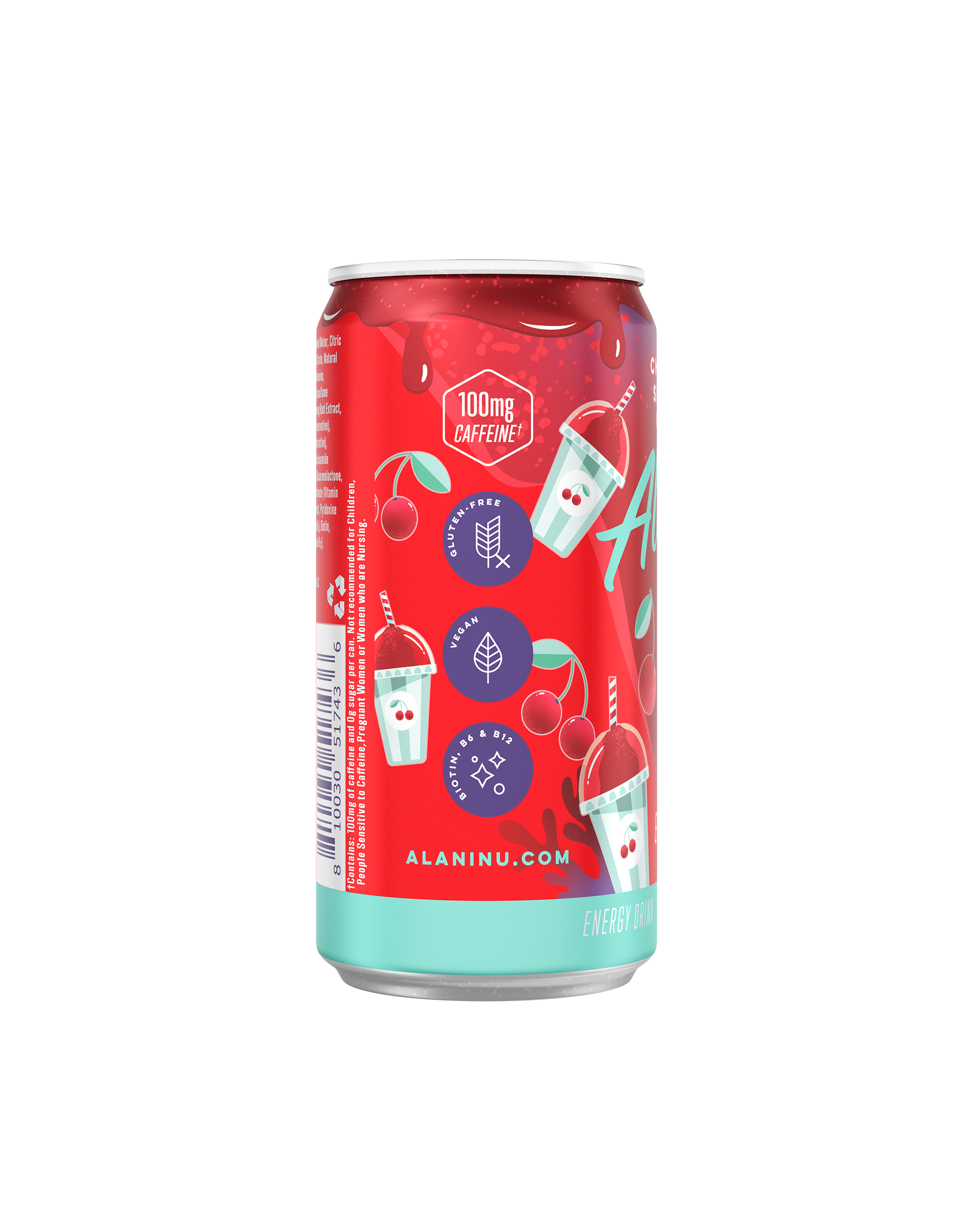 Mini Energy - Cherry Slush - Fresh Energy Drink Mix