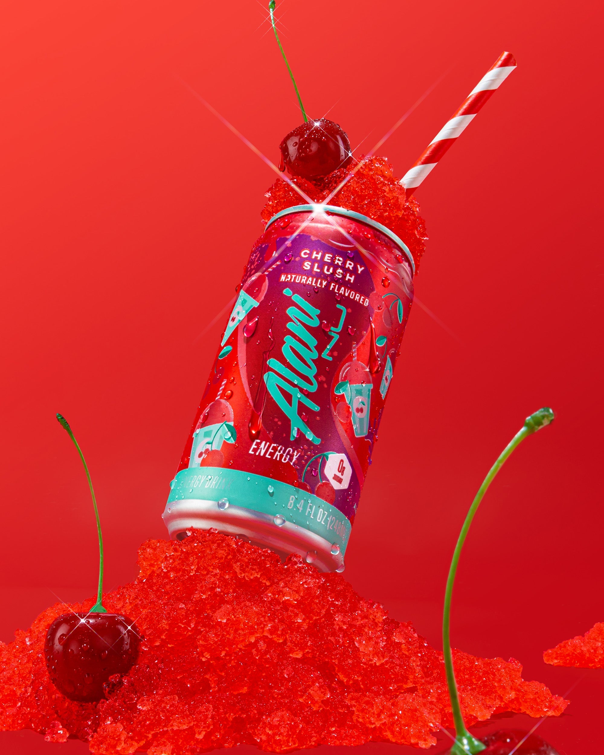 Mini Energy - Cherry Slush - Fresh Energy Drink Mix