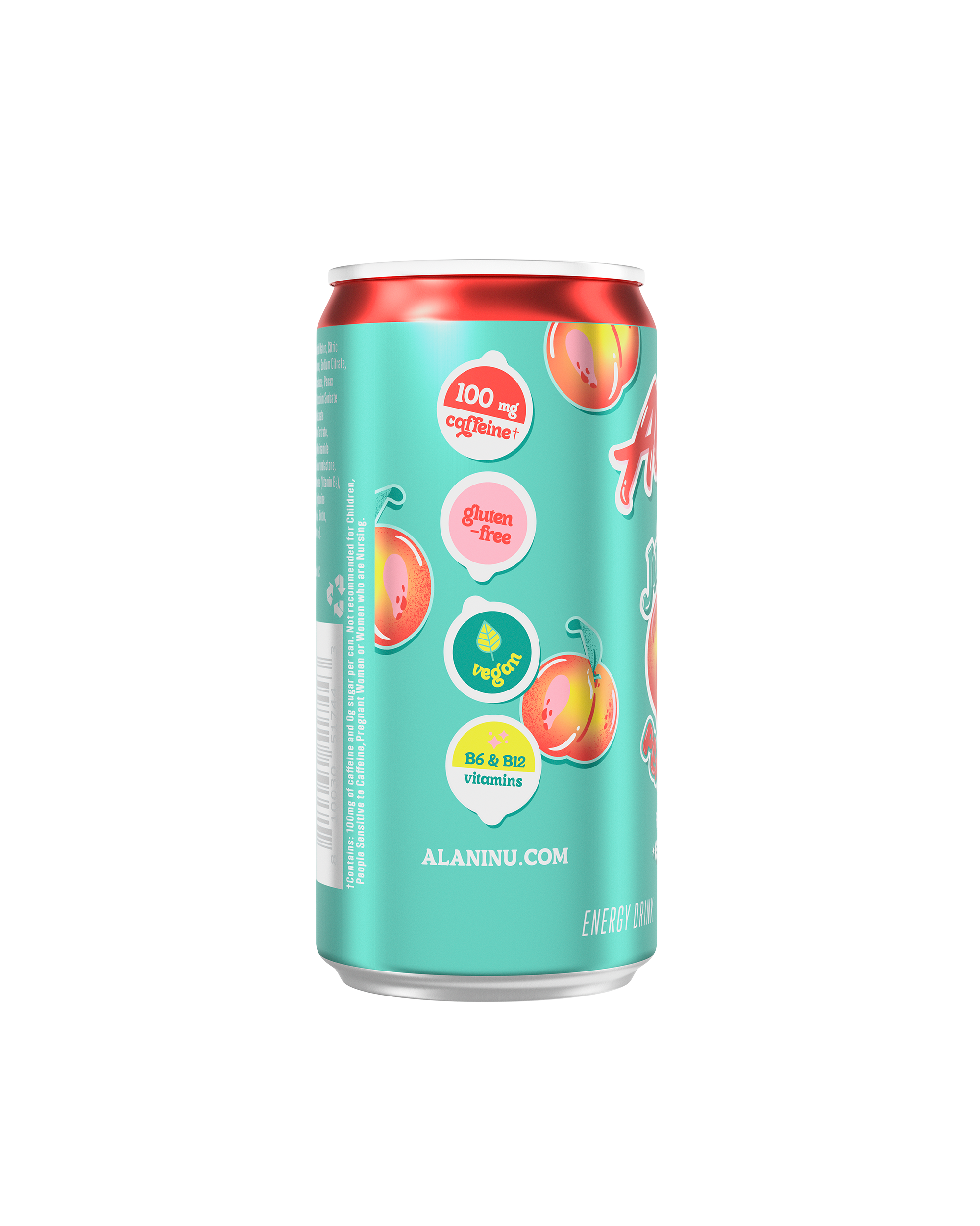 Mini Energy - Juicy Peach - Refreshing Fruit Flavor Drink