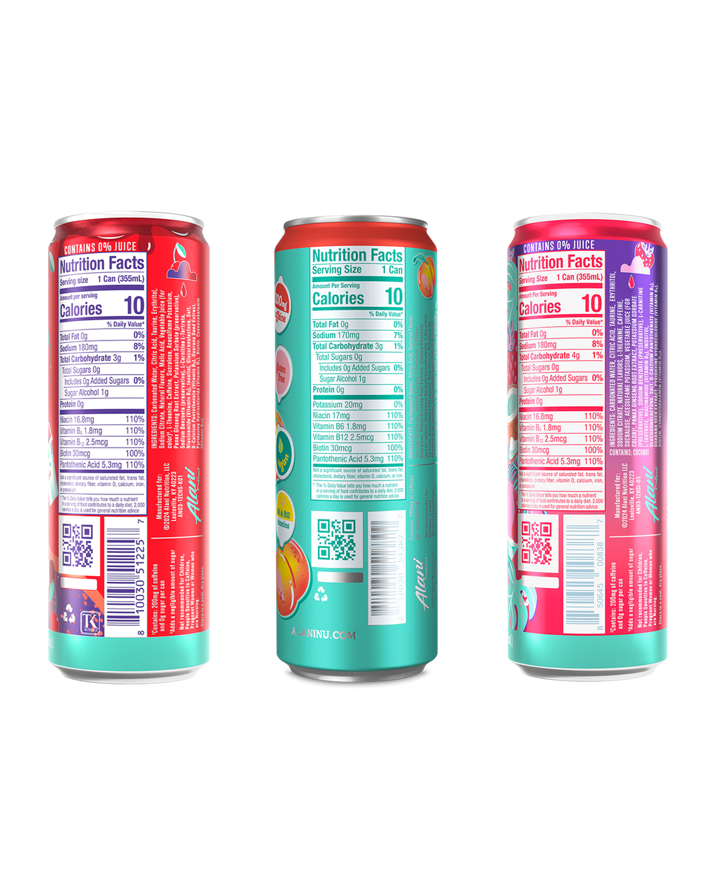 Energy Variety Pack - Beach Blend - Sparkling Energy Drink